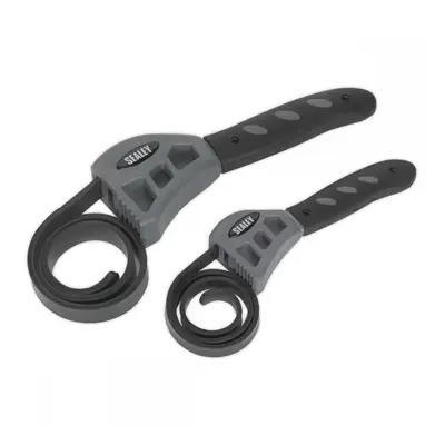 Sealey AK6408 Strap Wrench Set 2Pc