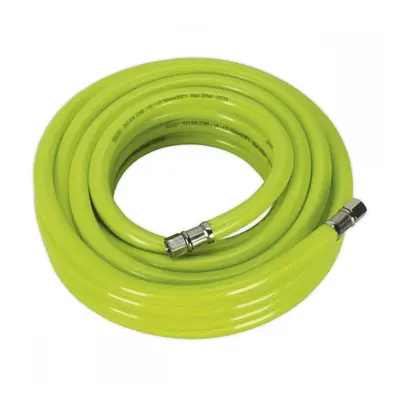 Sealey AHFC1038 Air Hose High-Visibility 10M X Ø10Mm With 1/4inBsp Unions