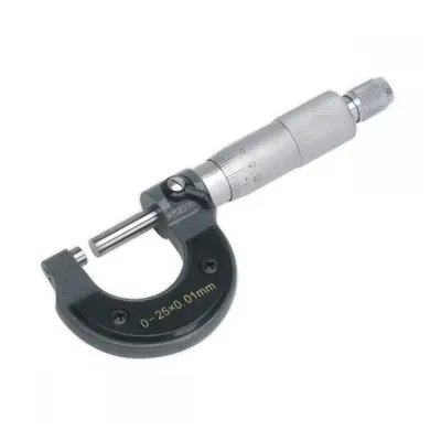 Sealey AK9630M External Micrometer 0-25Mm