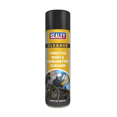 Sealey SCS013 Throttle Body & Carburettor Cleaner 500Ml Pack Of 6