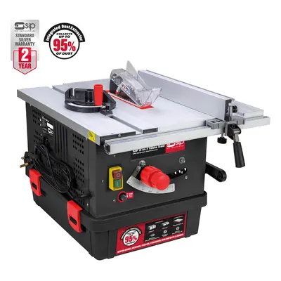 01513 Sip 2-In-1 Table Saw With Integrated Dust Extractor