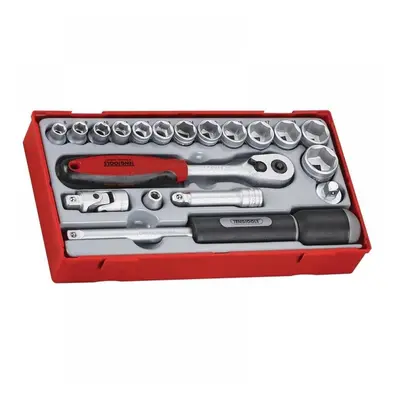 Teng TT3819 Tt3819 Regular Metric Socket Set 19 Piece - 3/8In Drive