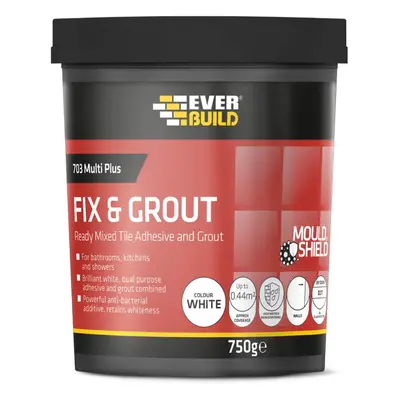 Everbuild 703 Fix & Grout Tile Adh 750G