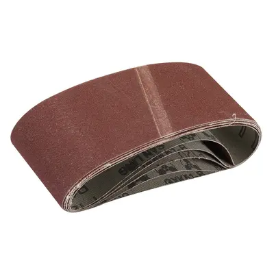 Silverline 870507 Sanding Belts 65 X 410Mm 5Pk 120 Grit Each 5