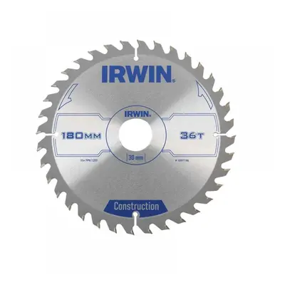 Irwin® 1897196 Construction Circular Saw Blade 180 X 30Mm X 36T Atb