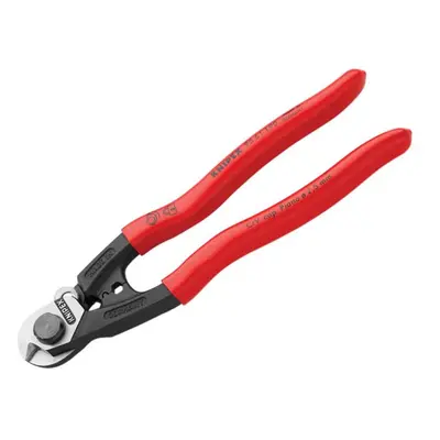 Knipex 95 61 190 SB Wire Rope/Bowden Cable Cutter Pvc Grip 190Mm