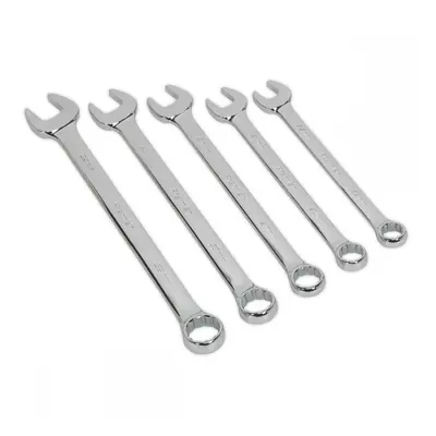 Sealey AK6329 Combination Spanner Set 5Pc Jumbo Metric