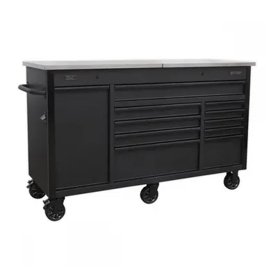 Sealey AP6310BE Mobile Tool Cabinet 1600Mm With Power Tool Charging Drawer