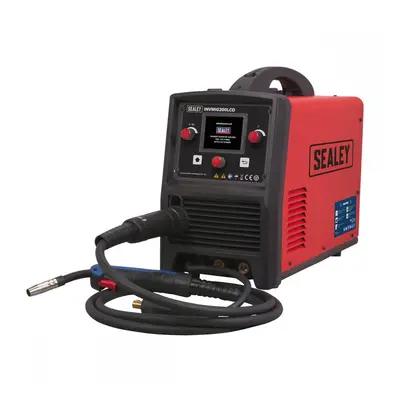 Sealey INVMIG200LCD Inverter Welder Mig Tig & Mma 200A With Lcd Screen