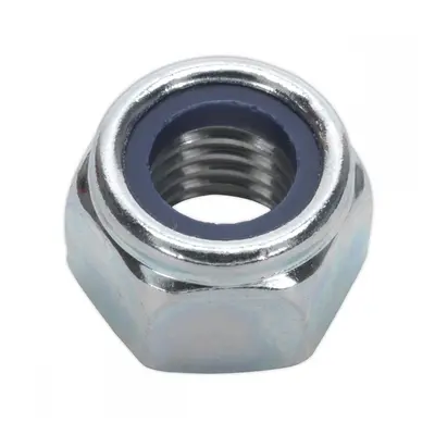 Sealey NLN12 Nylon Locknut M12 Zinc Pack Of 25