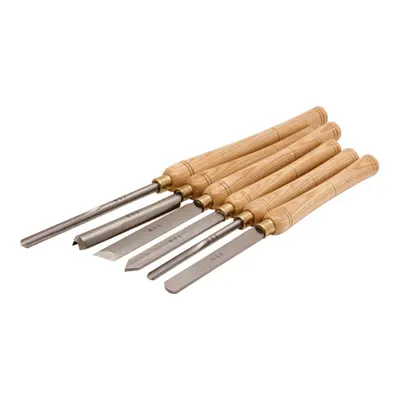 Sip 06857 6Pc Wood Lathe Chisel Set