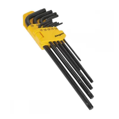 Sealey S01096 Trx-Star* Key Set 9Pc Extra-Long