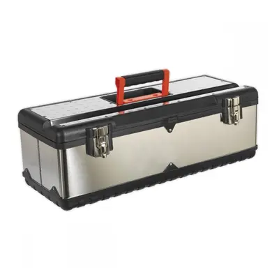 Sealey AP660S Stainless Steel Toolbox 660Mm With Tote Tray