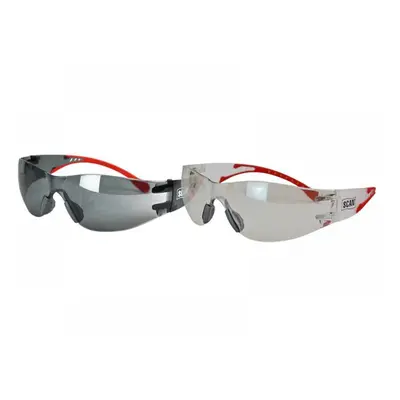 Scan Flexi Spectacles Clear and Smoke (Twin Pack)