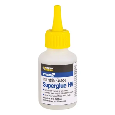 Everbuild Industrial Superglue Hv 20Grm