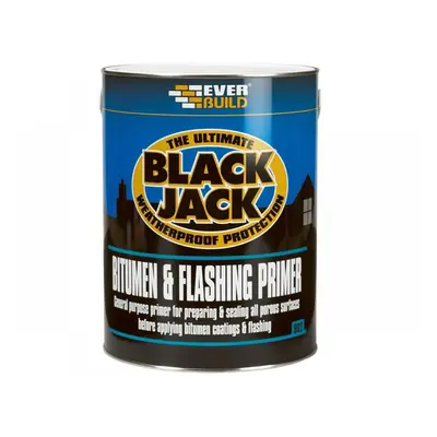 Everbuild Sika 486986 Black Jack® 902 Bitumen & Flashing Primer 5 Litre