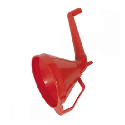 Sealey F16 Funnel With Fixed Offset Spout & Filter Medium Ø160Mm