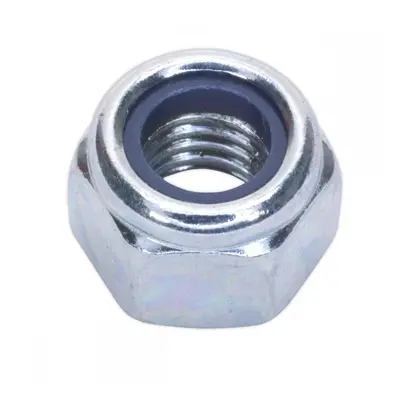 Sealey NLN8 Nylon Locknut M8 Zinc Pack Of 100