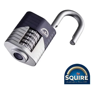 Squire SQR701756 Vulcan Combination Padlock - Boron Open Shackle - Vulcan Combi 60 60Mm Blister 