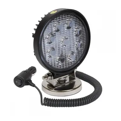 Sealey LED3RM Round Worklight With Magnetic Base 27W Smd Led