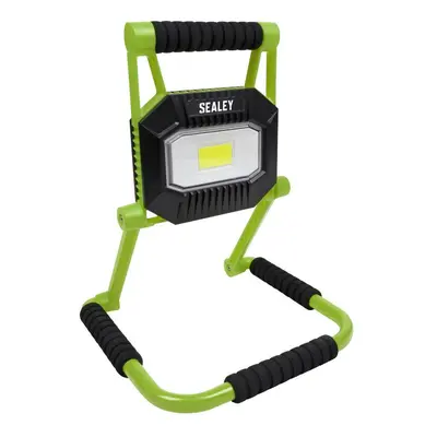 Sealey LEDFL20W Rechargeable Portable Fold Flat Floodlight 20W Cob Led Lithium-Ion