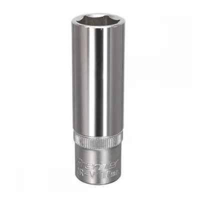 Sealey S1217D Walldrive® Socket 17Mm Deep 1/2inSq Drive