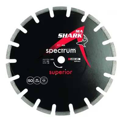 Ox Tools MA350/25 Spectrum Superior Shark Diamond Blade - Asphalt - 350/25.4Mm EA