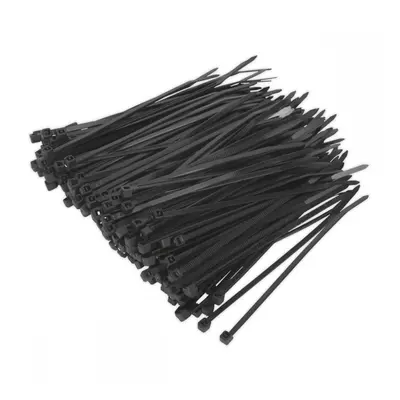 Sealey CT10025P200 Cable Tie 100 X 2.5Mm Black Pack Of 200