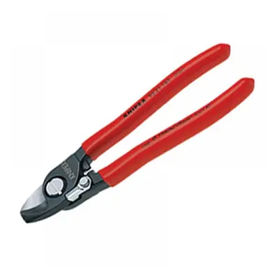 Knipex 95 21 165 SB Cable Shears Pvc Grip With Return Spring 165Mm