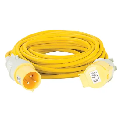 Defender E85240 Extension Lead Yellow 4Mm2 32A 14M 110V Each 1