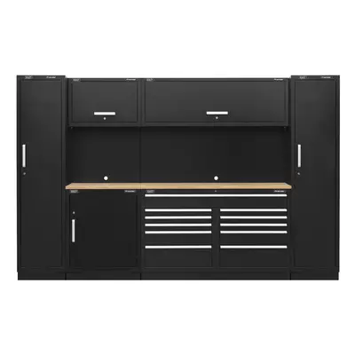 Sealey APMSCOMBO7W Premier 3.55M Storage System - Pressed Wood Worktop