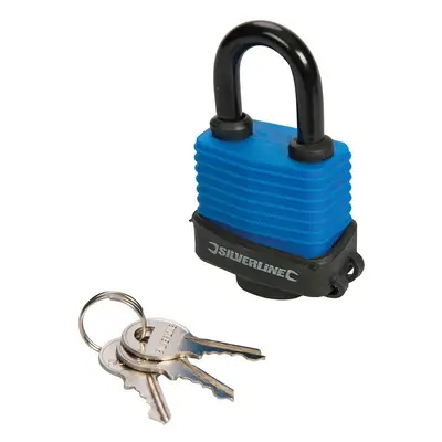 Silverline 196551 Weather-Resistant Padlock 48Mm Each 1