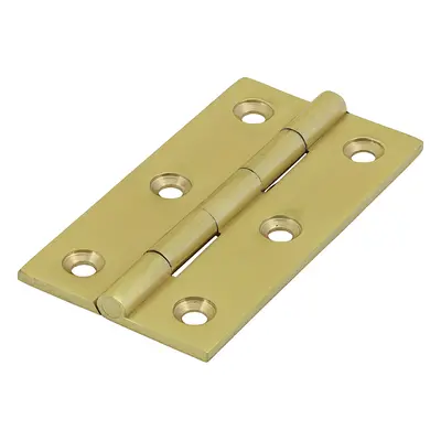 Timco 234321 Solid Drawn Hinge - Solid Brass - Polished Brass 64 X 35