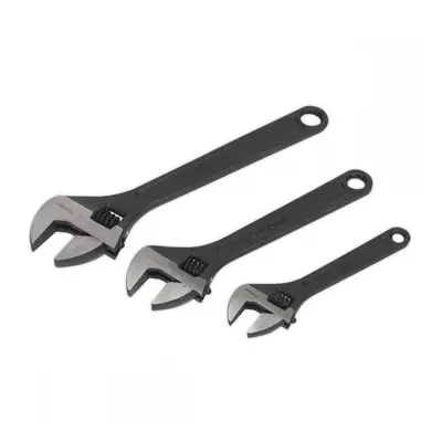 Sealey AK607 Adjustable Wrench Set 3Pc