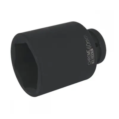 Sealey IS160D Impact Socket 60Mm Deep 1inSq Drive