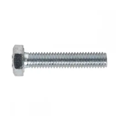 Sealey SS630 Ht Setscrew M6 X 30Mm 8.8 Zinc Pack Of 50