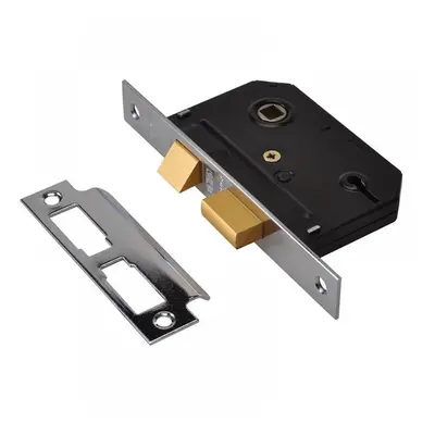 Union Y-ES-SL-CH-3.0 Es-Sl Essentials 3 Lever Mortice Sashlock Chrome 79Mm 3In Visi