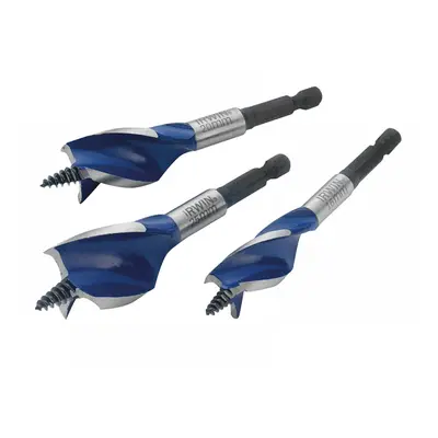 Irwin® IW4041003 Blue Groove 6X Stubby Wood Bit Set 3 Piece 16-25Mm