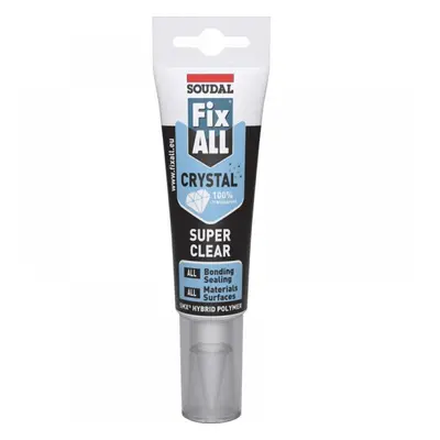 Soudal Fix All® Crystal Crystal Clear 125Ml tube 10