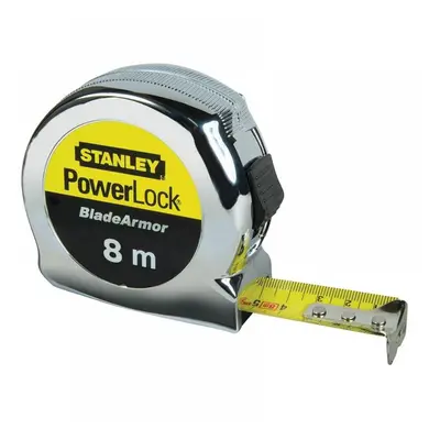 Stanley® 0-33-527 Powerlock® Bladearmor® Pocket Tape 8M (Width 25Mm) (Metric Only)