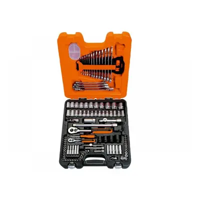 Bahco S108 S108 1/4In & 1/2In Drive Socket & Combination Spanner Set 108 Piece