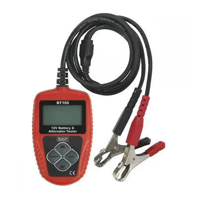 Sealey BT105 Digital Battery & Alternator Tester 12V