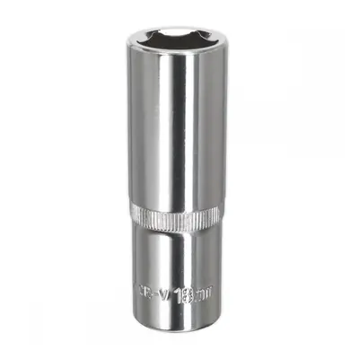 Sealey SP1218D Walldrive® Socket 18Mm Deep 1/2inSq Drive Fully Polished