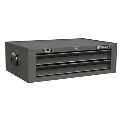 Sealey AP26029TG Mid-Box 2 Drawer With Ball-Bearing Slides - Grey/Black