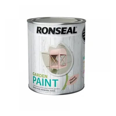 Ronseal 37606 Garden Paint Cherry Blossom 750Ml