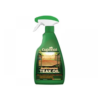 Cuprinol 5212378 Naturally Enhancing Teak Oil Clear Spray 500Ml