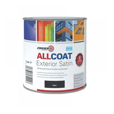 Zinsser ZN7200003D1 Allcoat® Exterior Black 1 Litre