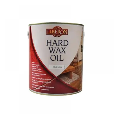 Liberon 104469 Hard Wax Oil Clear Satin 2.5 Litre