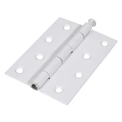 Timco 434498 Butt Hinge - Loose Pin (1840) - White 100 X 71