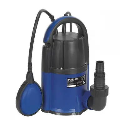 Sealey WPL117A Submersible Water Pump Automatic Low Level 2Mm 117L/Min 230V